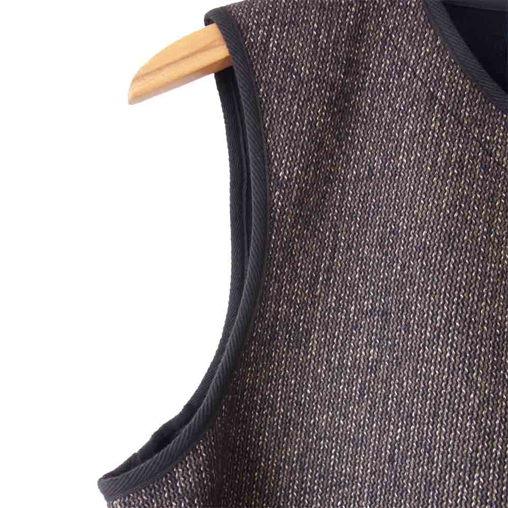 アナトミカ 530-522-08 BROWNS BEACH VEST ビーチクロス ベスト ネイビー系 42【新古品】【未使用】【中古】