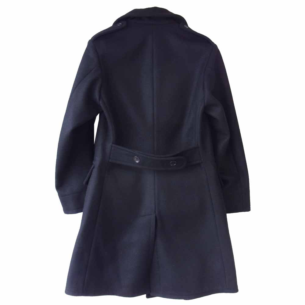 アナトミカ CD LONG COAT メルトン ウール Pコート ブラック系 S【極上美品】【中古】