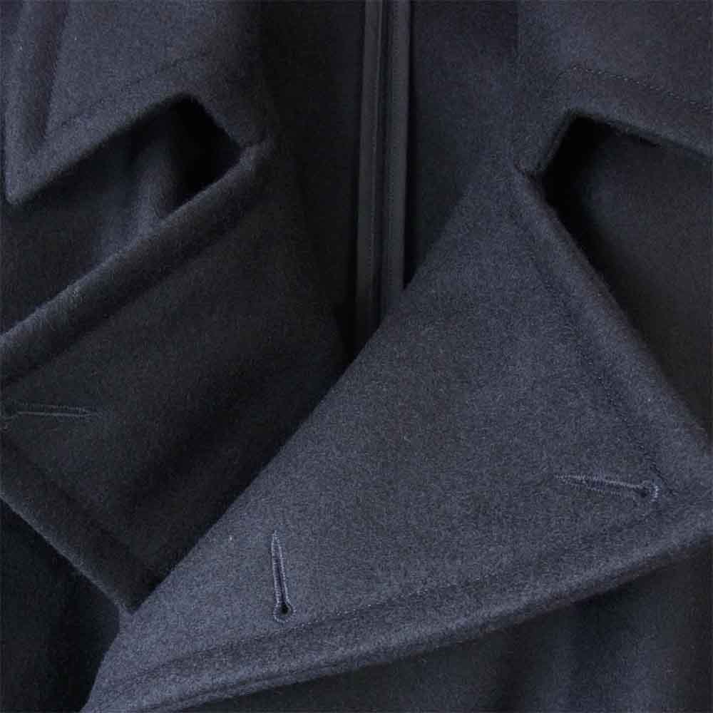 アナトミカ CD LONG COAT メルトン ウール Pコート ブラック系 S【極上美品】【中古】