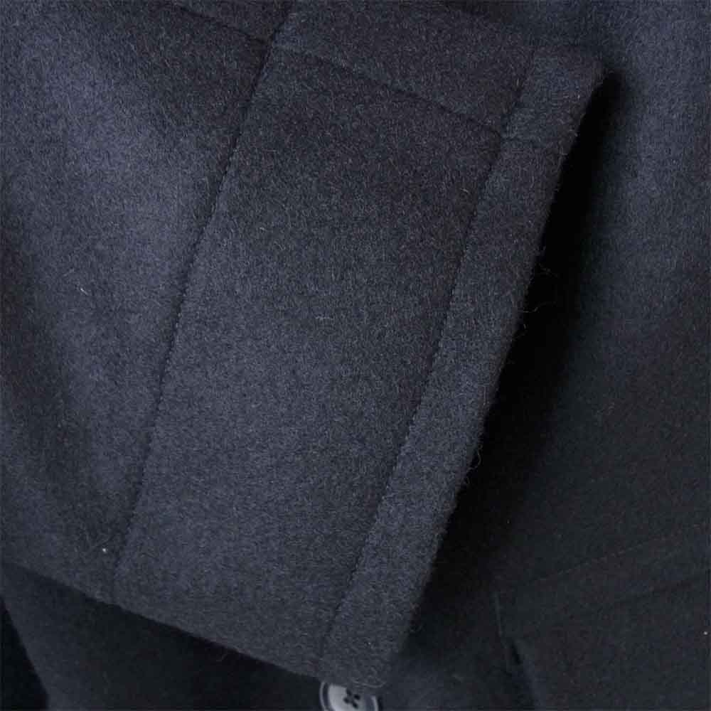 アナトミカ CD LONG COAT メルトン ウール Pコート ブラック系 S【極上美品】【中古】