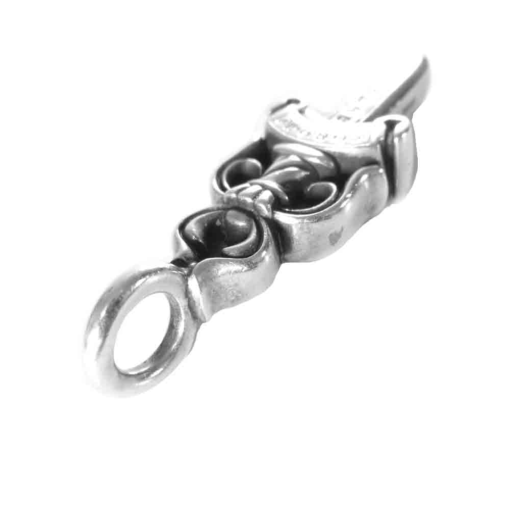 CHROME HEARTS クロムハーツ（原本無） ダブルダガー ペンダント シルバー系【中古】