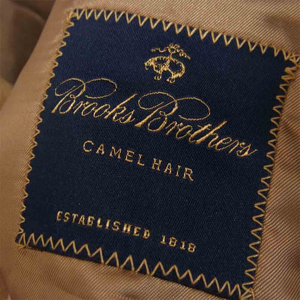 Brooks Brothers ブルックスブラザーズ USA製 キャメル100% テーラードジャケット ベージュ系 43【中古】