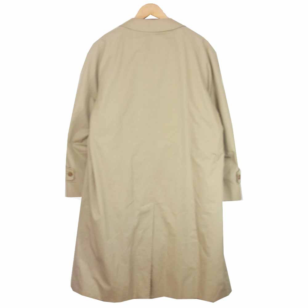 Aquascutum アクアスキュータム 英国製 ウールライナー付 ステンカラーコート ベージュ系 40【中古】