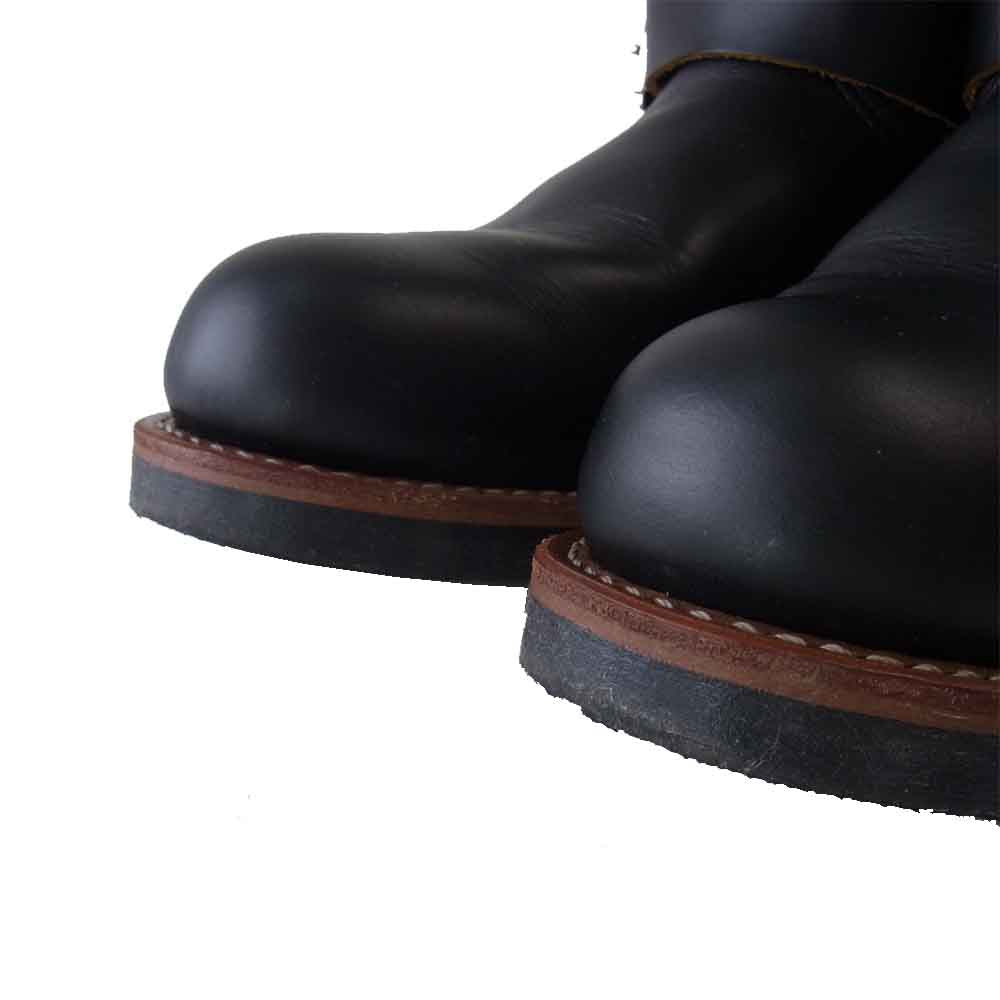 RED WING レッドウィング 9268 極上美品 BLACK KLONDIKE 茶芯 ブラッククロンダイク エンジニアブーツ ブラック系 27【美品】【中古】