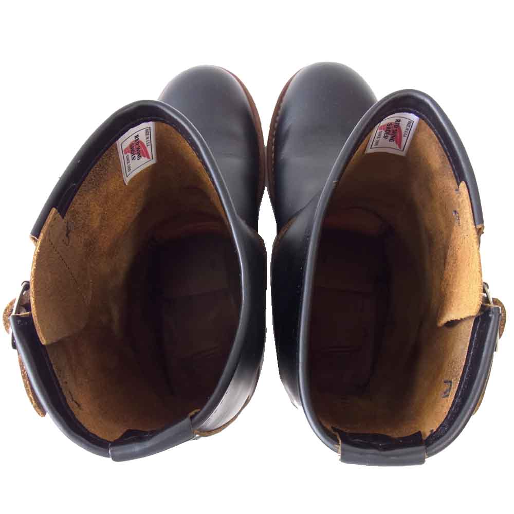 RED WING レッドウィング 9268 極上美品 BLACK KLONDIKE 茶芯 ブラッククロンダイク エンジニアブーツ ブラック系 27【美品】【中古】