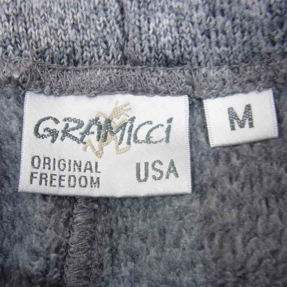 Gramicci グラミチ GUP-16F018 Fleece Narrow Rib Pants フリース ナロー リブ パンツ グレー系 M【中古】