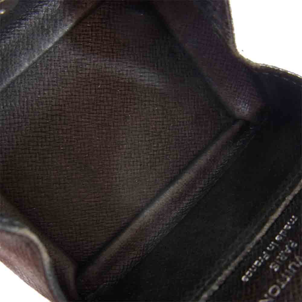 LOUIS VUITTON ルイ・ヴィトン M30382 タイガ ポルト モネ ボワット コインケース 小銭入れ アルドワーズ グレー系【中古】