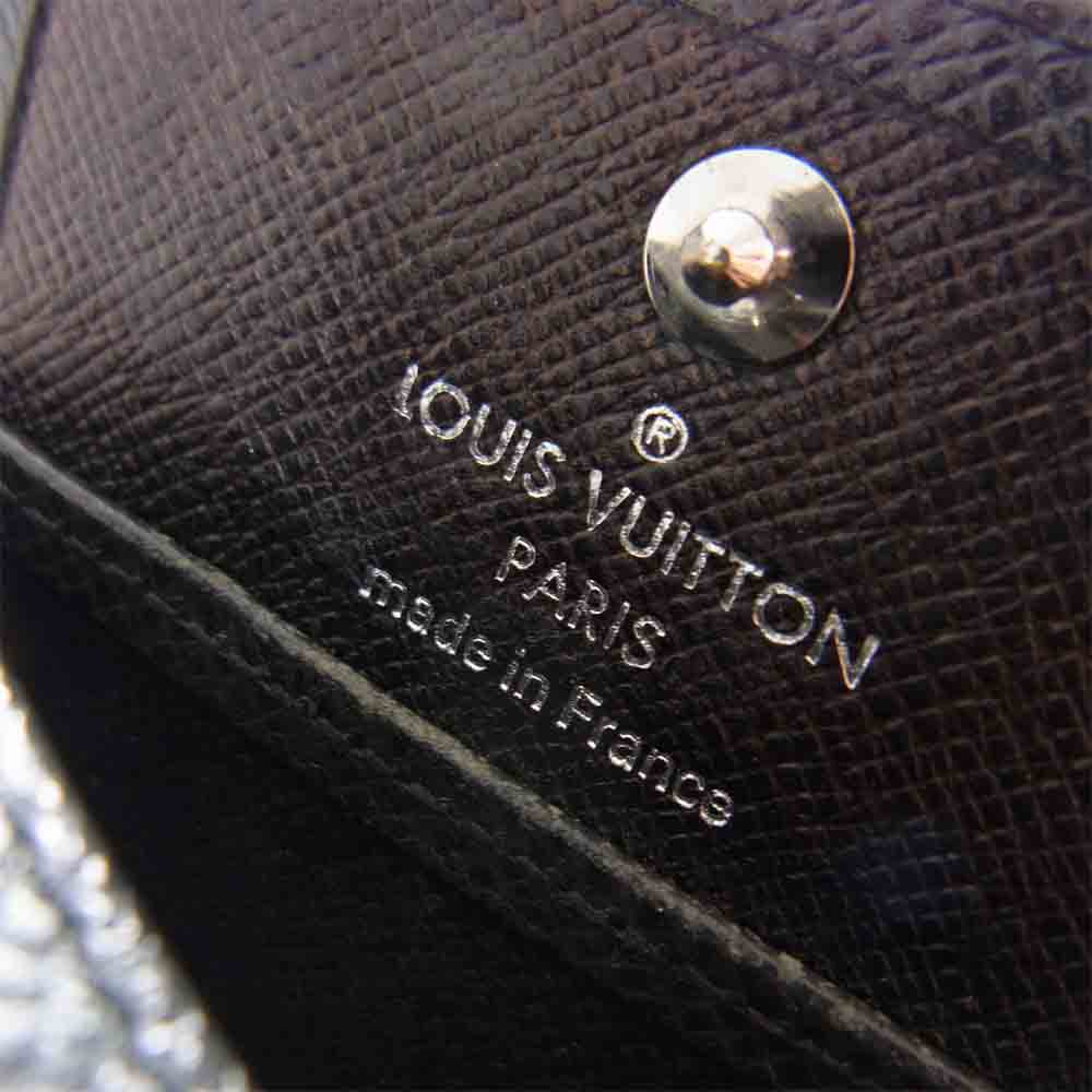 LOUIS VUITTON ルイ・ヴィトン M30382 タイガ ポルト モネ ボワット コインケース 小銭入れ アルドワーズ グレー系【中古】