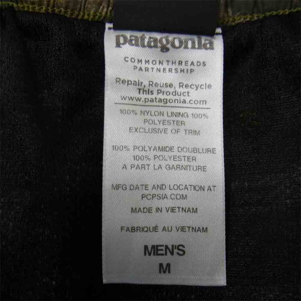 patagonia パタゴニア 58032 Baggies Longs バギーズ ロング ショーツ カーキ系 M【美品】【中古】