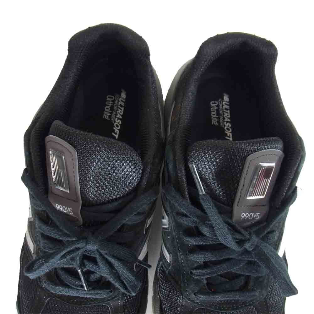 NEW BALANCE ニューバランス M990BK5 ブラック系 27.5cm【中古】
