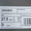 NEW BALANCE ニューバランス M990BK5 ブラック系 27.5cm【中古】
