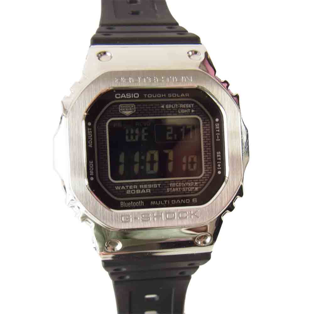CASIO G-SHOCK カシオ ジーショック GMW-B5000 電波ソーラー シルバー系【中古】