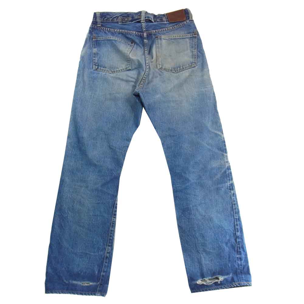 TENDERLOIN テンダーロイン T-RIDERS E シンチバック ボタンフライ ジーンズ インディゴブルー系【中古】