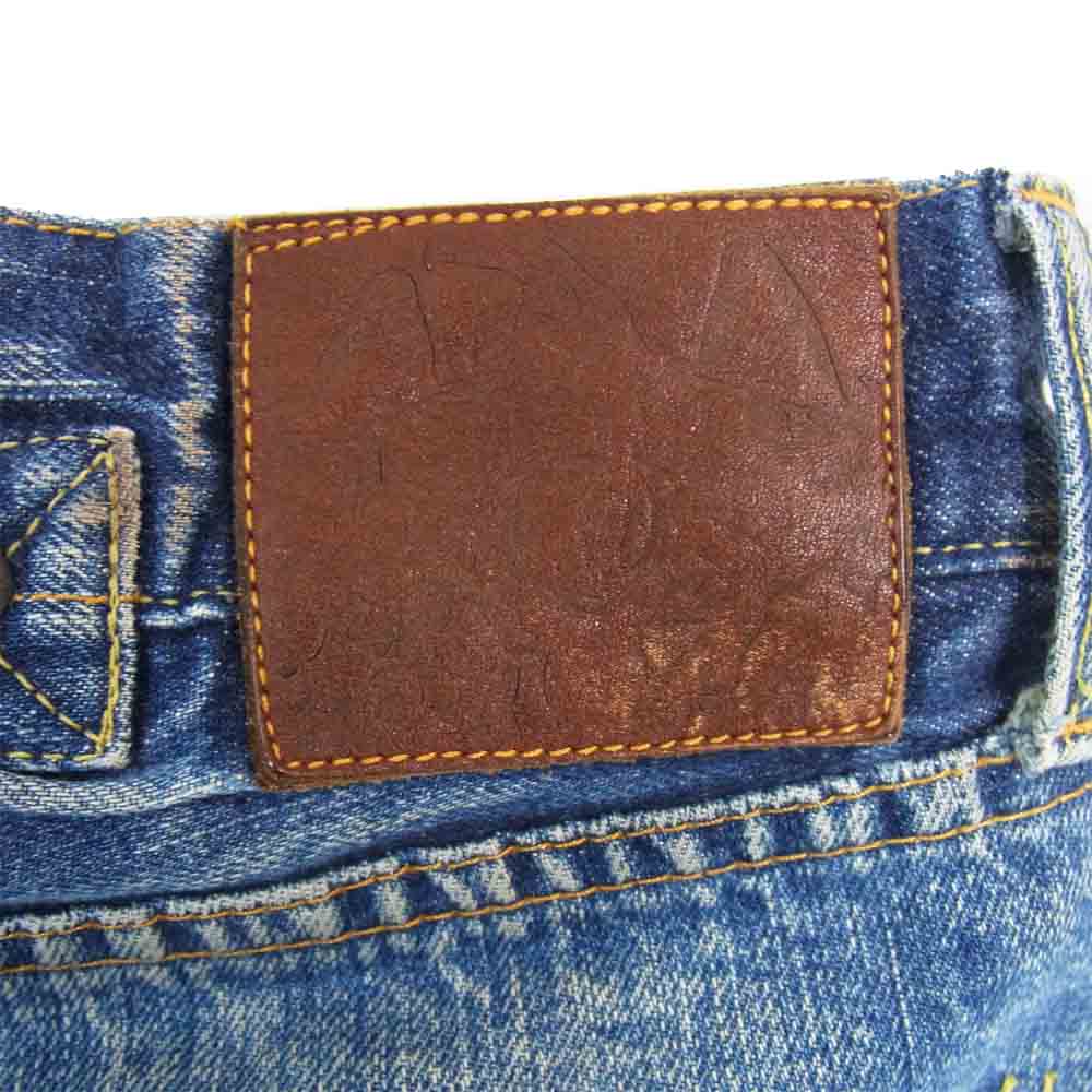 TENDERLOIN テンダーロイン T-RIDERS E シンチバック ボタンフライ ジーンズ インディゴブルー系【中古】