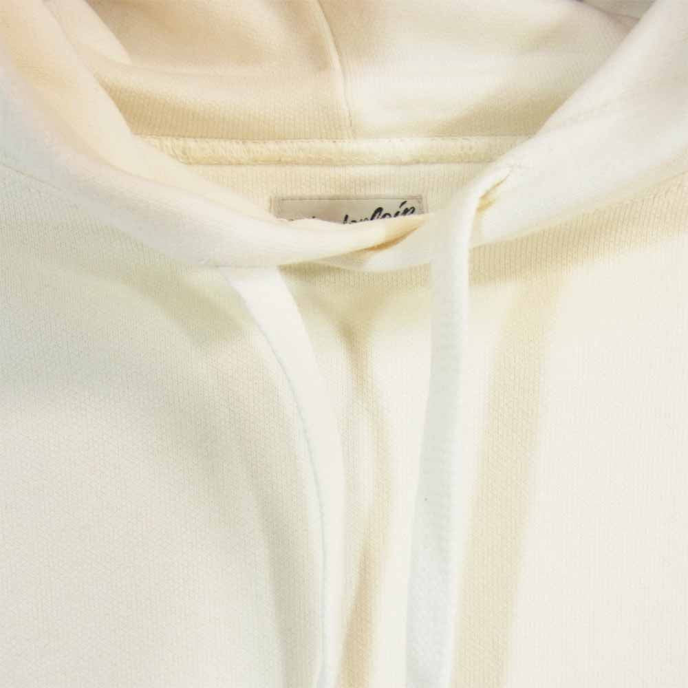 TENDERLOIN テンダーロイン UNEMPLOYED ロゴ スウェット プルオーバー パーカー  ホワイト系 S【中古】