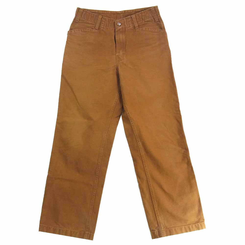 TENDERLOIN テンダーロイン T-BDP DUCK ダック コットン パンツ ベージュ系 XS【中古】