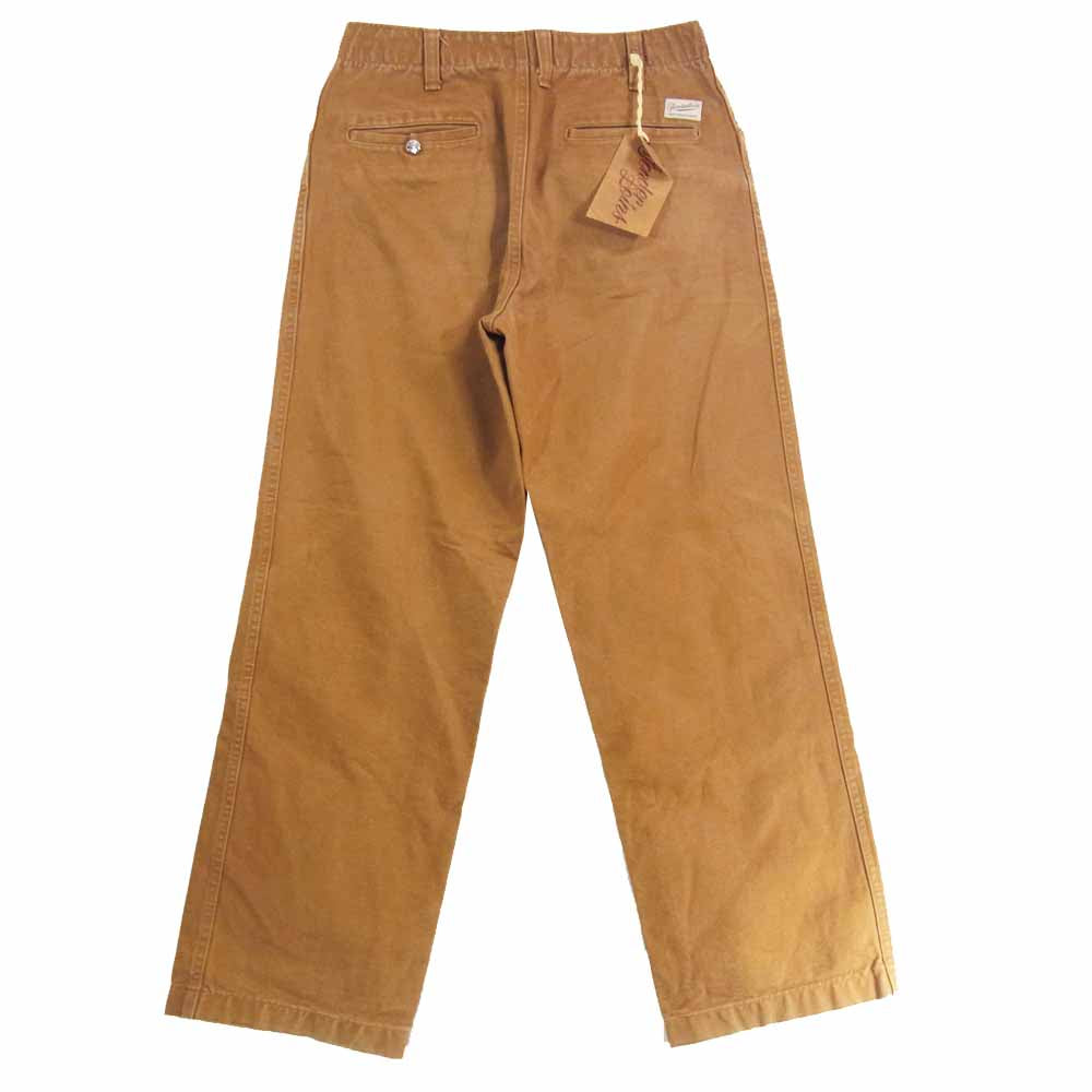 TENDERLOIN テンダーロイン T-BDP DUCK ダック コットン パンツ ベージュ系 XS【中古】