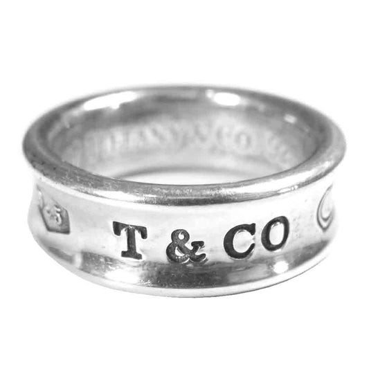 TIFFANY&Co. ティファニー 1837 ナロー リング シルバー系 11.5号程度【中古】