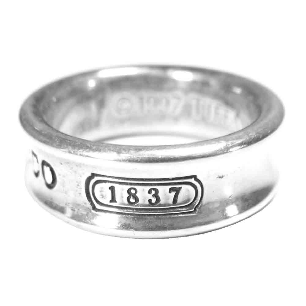 TIFFANY&Co. ティファニー 1837 ナロー リング シルバー系 11.5号程度【中古】