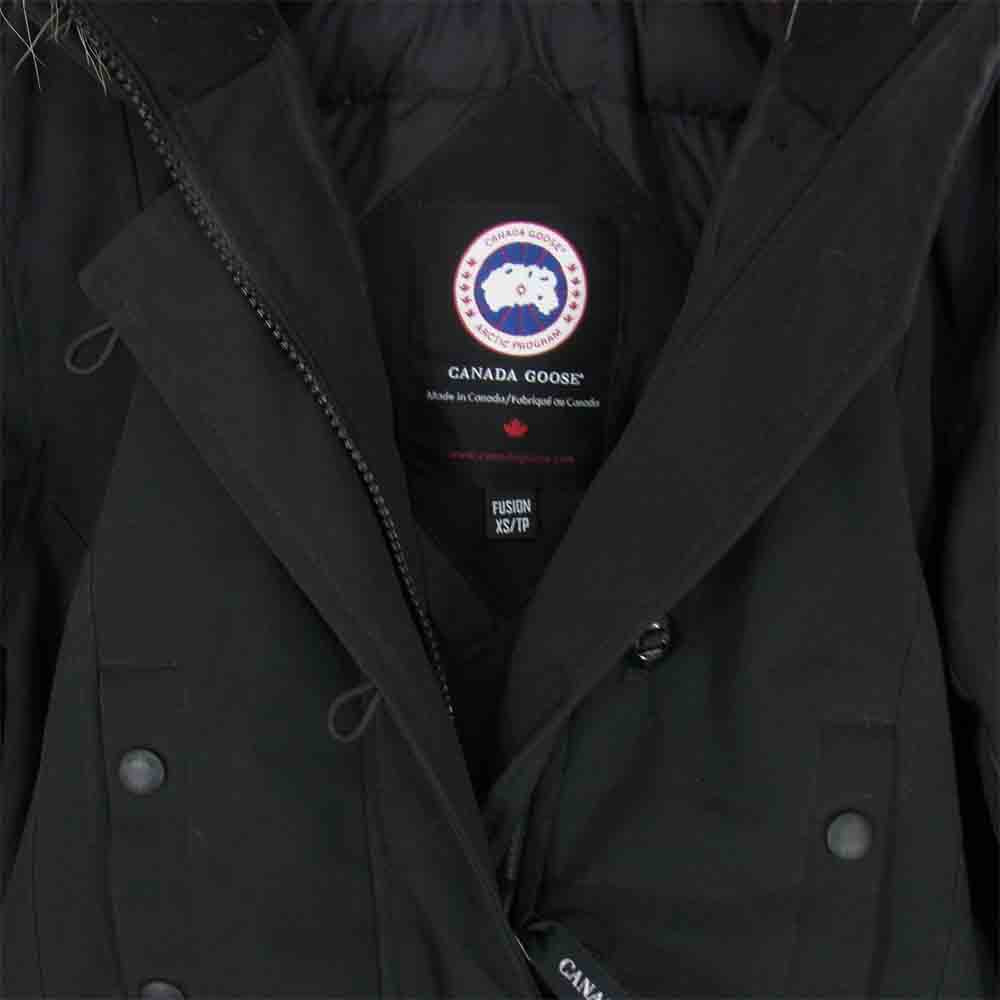 CANADA GOOSE カナダグース 2506LA KENSINGTON PARKA FF slimfit ケンジントン パーカー ブラック系 XS/TP【中古】