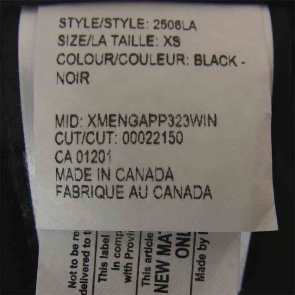 CANADA GOOSE カナダグース 2506LA KENSINGTON PARKA FF slimfit ケンジントン パーカー ブラック系 XS/TP【中古】