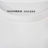 ゴッドセレクション NUMBER NINE ナンバーナイン ローリングストーンズ ロゴ Tシャツ ホワイト系 L【美品】【中古】