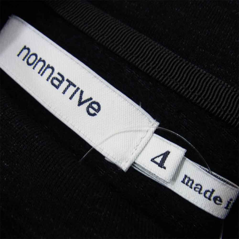 nonnative ノンネイティブ NN-C3813 DWELLER TURTLE NECK PULLOVER タートルネック プルオーバー ブラック系 4【新古品】【未使用】【中古】