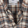 GRAPHPAPER グラフペーパー GM203-50181 Thomas mason トーマスメイソン for gp check oversized bd shirt オーバーサイズ チェック ボタンダウン シャツ グレー系 L【極上美品】【中古】