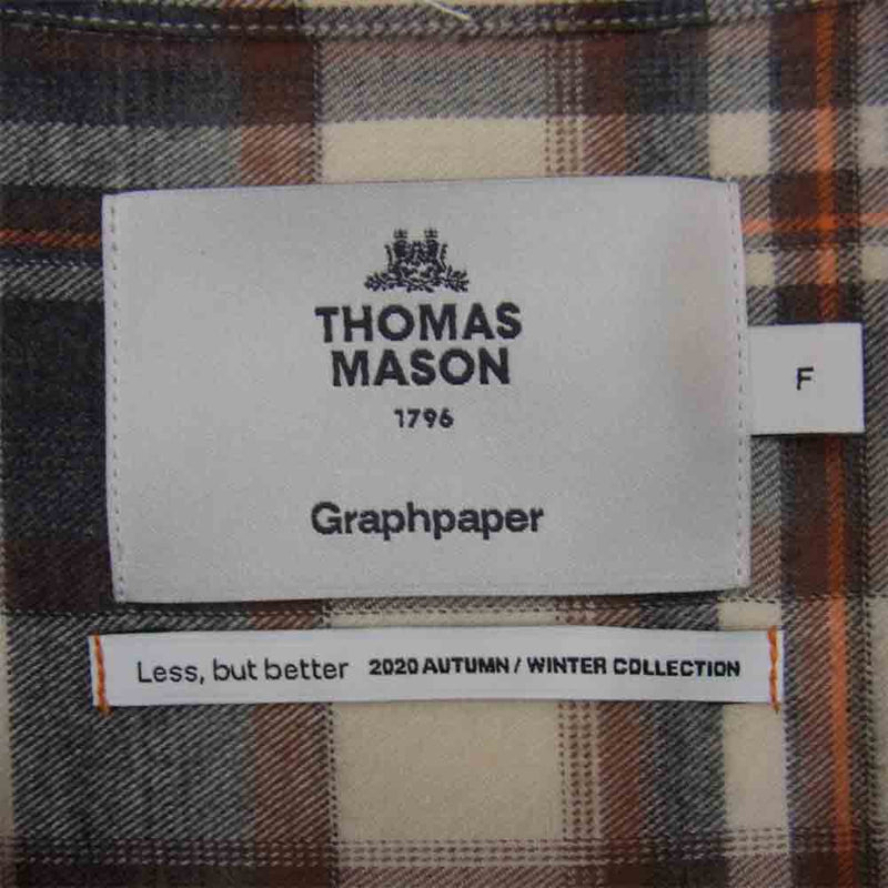 GRAPHPAPER グラフペーパー GM203-50181 Thomas mason トーマス