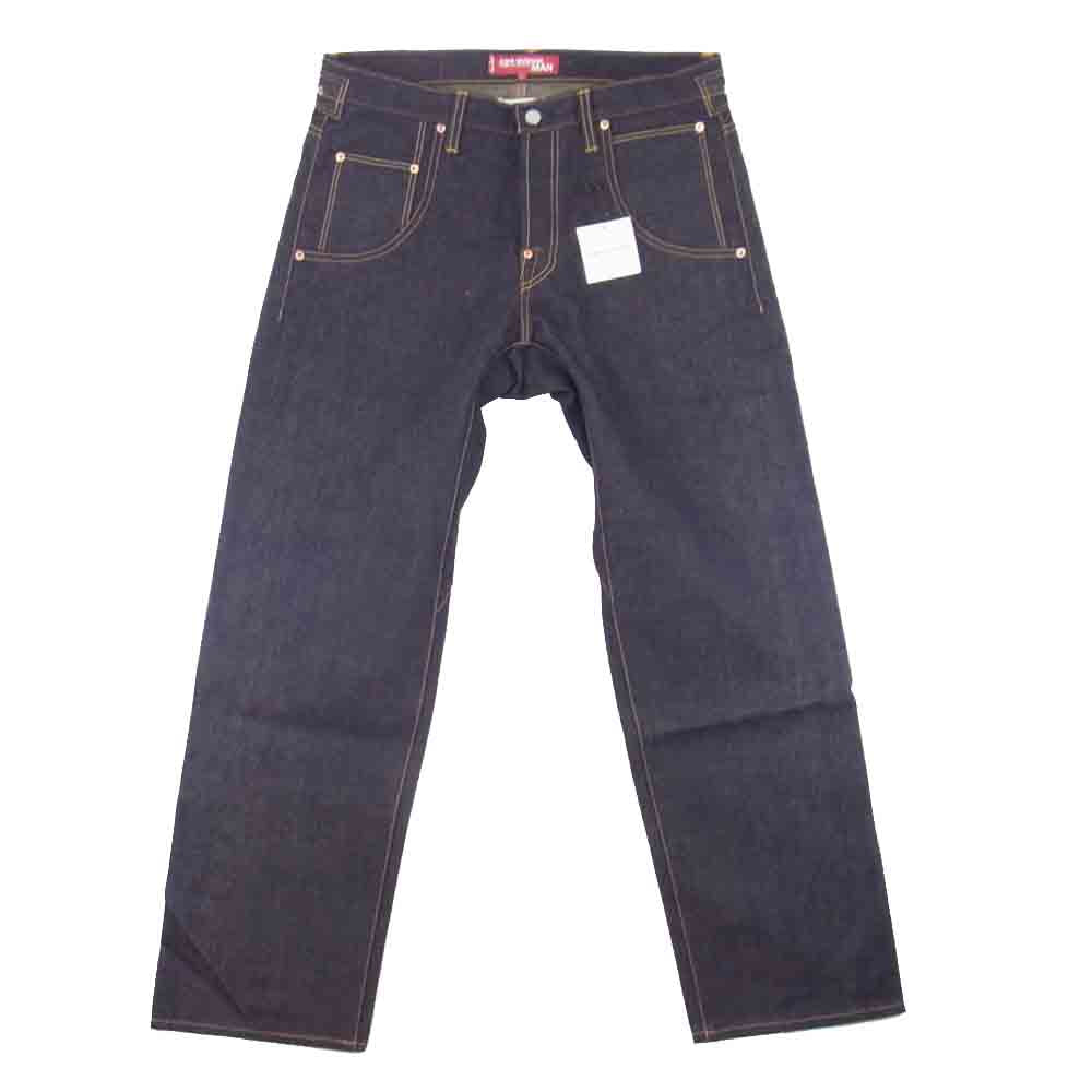 JUNYA WATANABE COMME des GARCONS MAN ジュンヤワタナベコムデギャルソンマン WF-P903 LEVIS リーバイス ダブルネーム 綿セルビッチ デニム インディゴブルー系 L【新古品】【未使用】【中古】