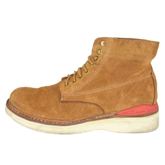 VISVIM ビズビム 0112402002004 VIRGIL BOOTS FORK スエード バージル ブーツ ブラウン系 US11【中古】