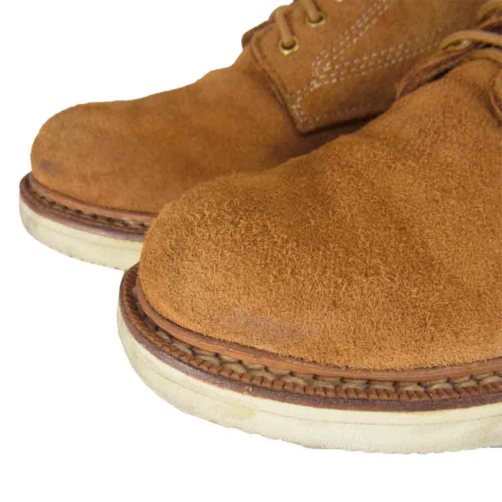 VISVIM ビズビム 0112402002004 VIRGIL BOOTS FORK スエード バージル ブーツ ブラウン系 US11【中古】