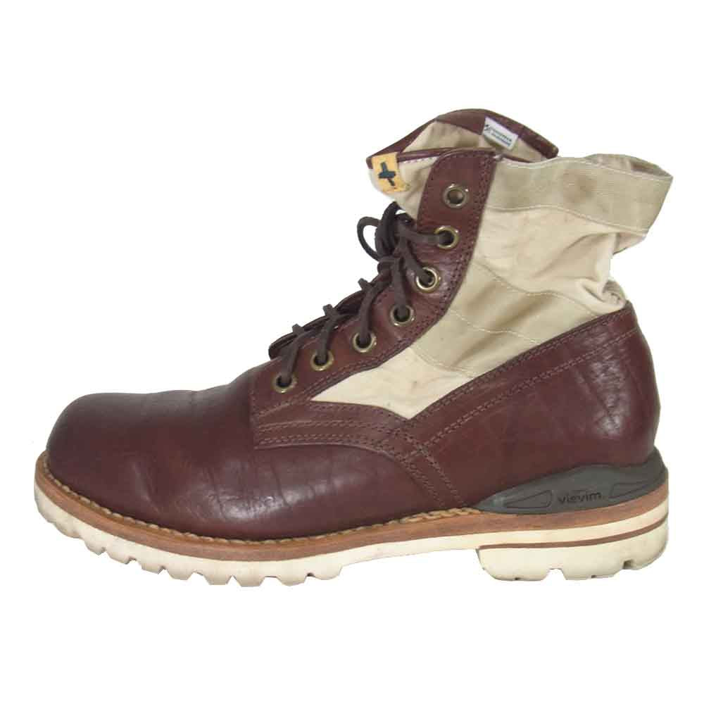 VISVIM ビズビム 0113102002011 7-HOLE 73-FORK ブーツ ブラウン系 US11【中古】