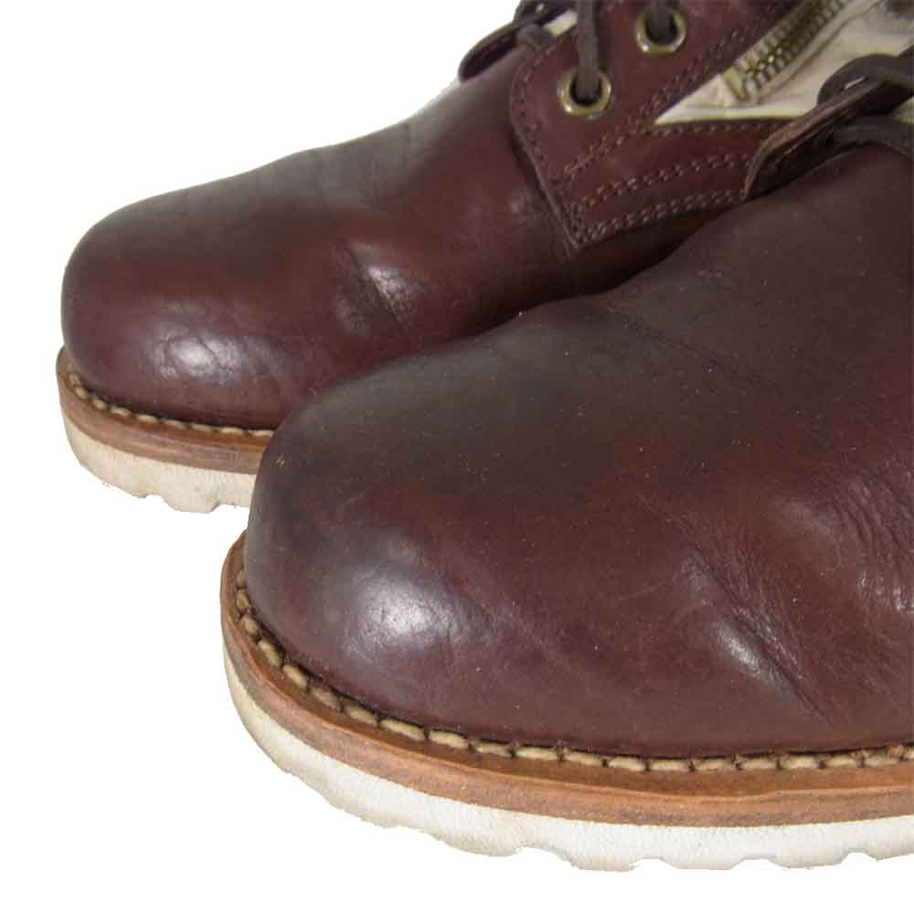 VISVIM ビズビム 0113102002011 7-HOLE 73-FORK ブーツ ブラウン系 US11【中古】