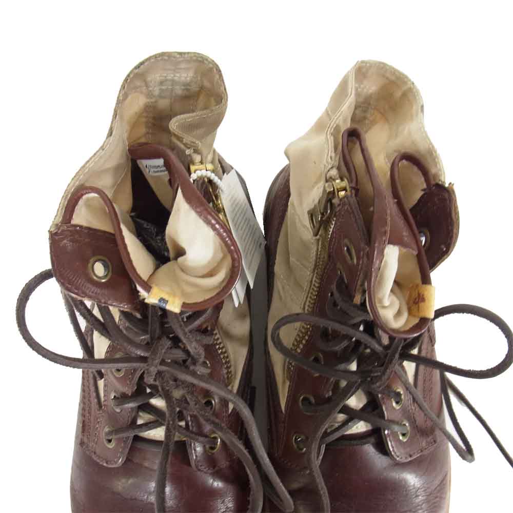 VISVIM ビズビム 0113102002011 7-HOLE 73-FORK ブーツ ブラウン系 US11【中古】
