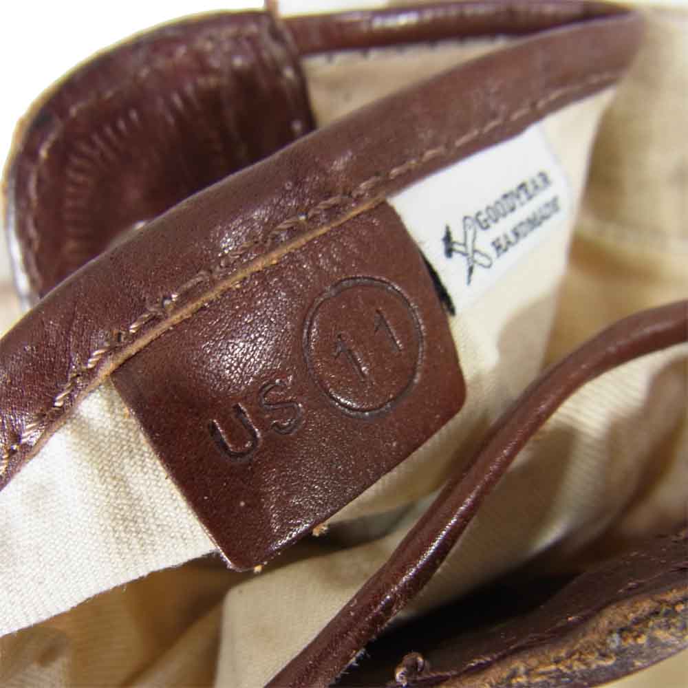 VISVIM ビズビム 0113102002011 7-HOLE 73-FORK ブーツ ブラウン系 US11【中古】