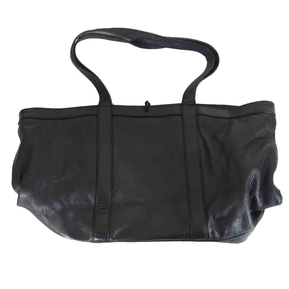 WINGROCK ウィングロック シルバー コンチョ レザー トート バッグ ブラック系【中古】