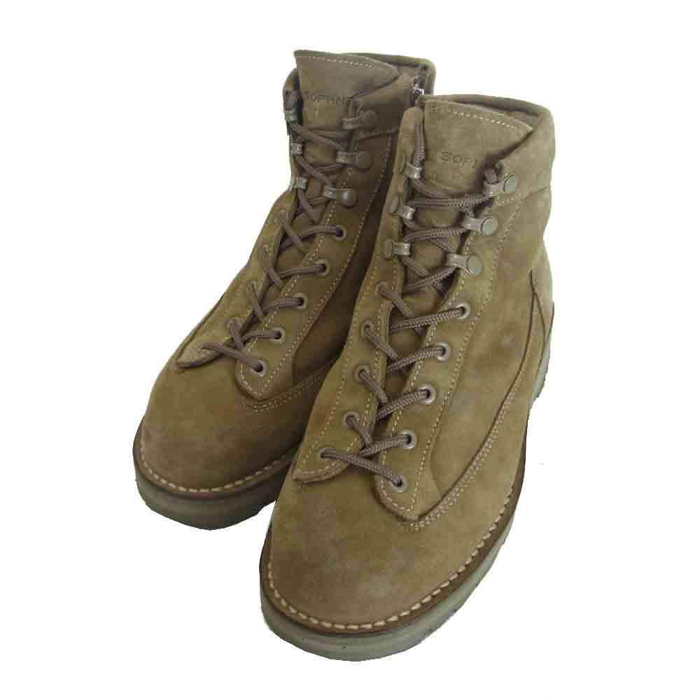 Danner ダナー 16AW D212005 × ソフネット SOPHNET. ZIP UP BOOTS ジップ アップ ブーツ ベージュ系 26.5cm【美品】【中古】
