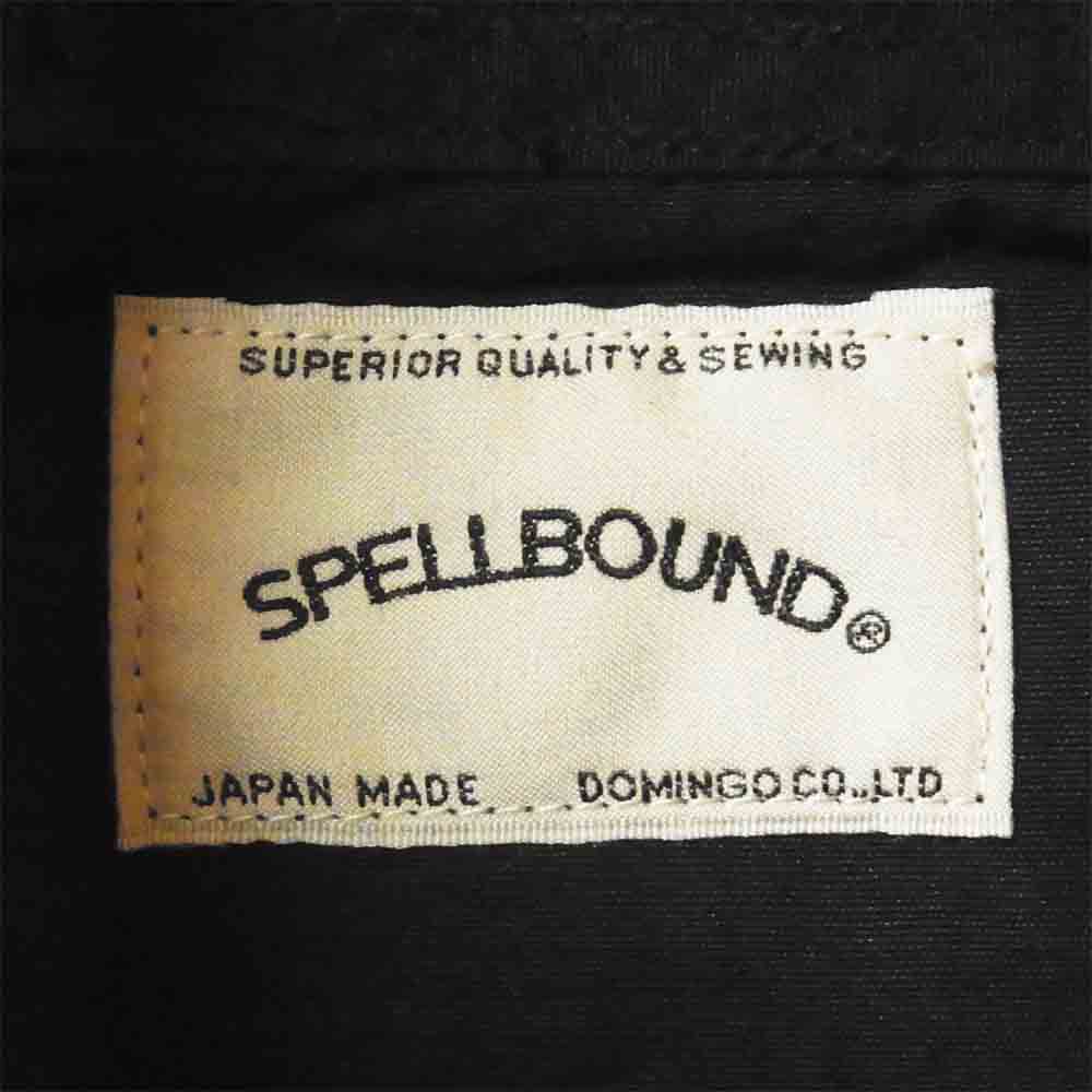 SPELL BOUND スペルバウンド 48-0637X アーミー キャンバス ミリタリー アノラック パーカー ブラック系 3【新古品】【未使用】【中古】