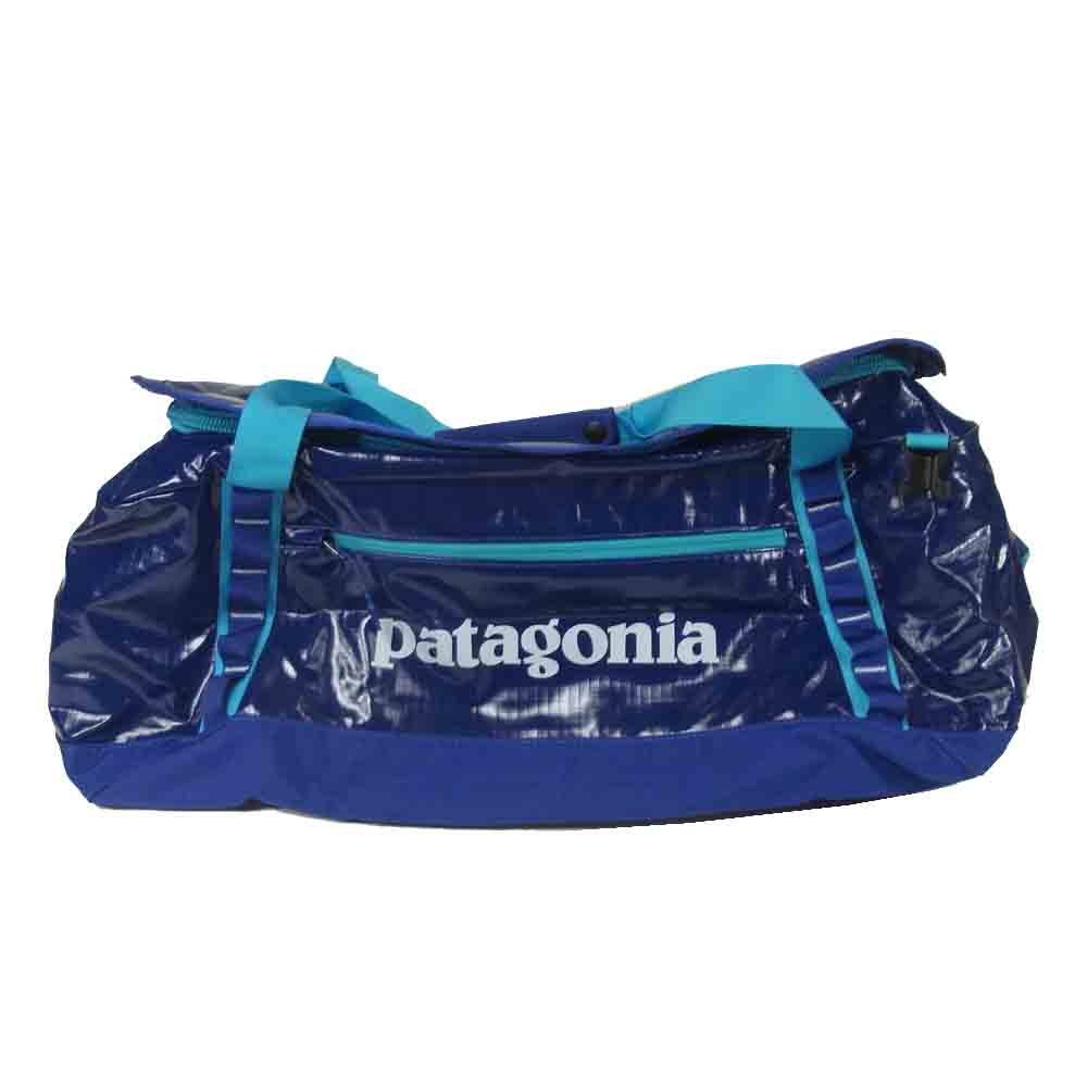patagonia パタゴニア 49342 black hole duffel 55L ブラック ホール ダッフル バッグ ブルー系【新古品】【未使用】【中古】