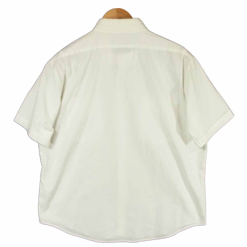 TENDERLOIN テンダーロイン T-WORK SHT U BD S/S 半袖 ワークシャツ 日本製 ホワイト系 M【中古】