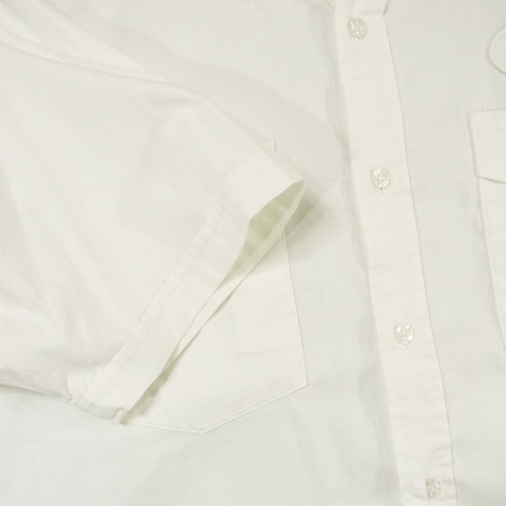 TENDERLOIN テンダーロイン T-WORK SHT U BD S/S 半袖 ワークシャツ 日本製 ホワイト系 M【中古】