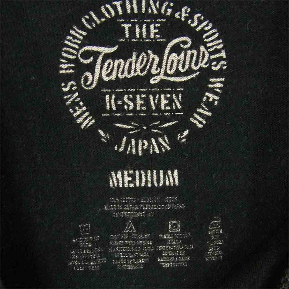 TENDERLOIN テンダーロイン T-TEE 3 GOD 半袖 Tシャツ ブラック系 M【中古】