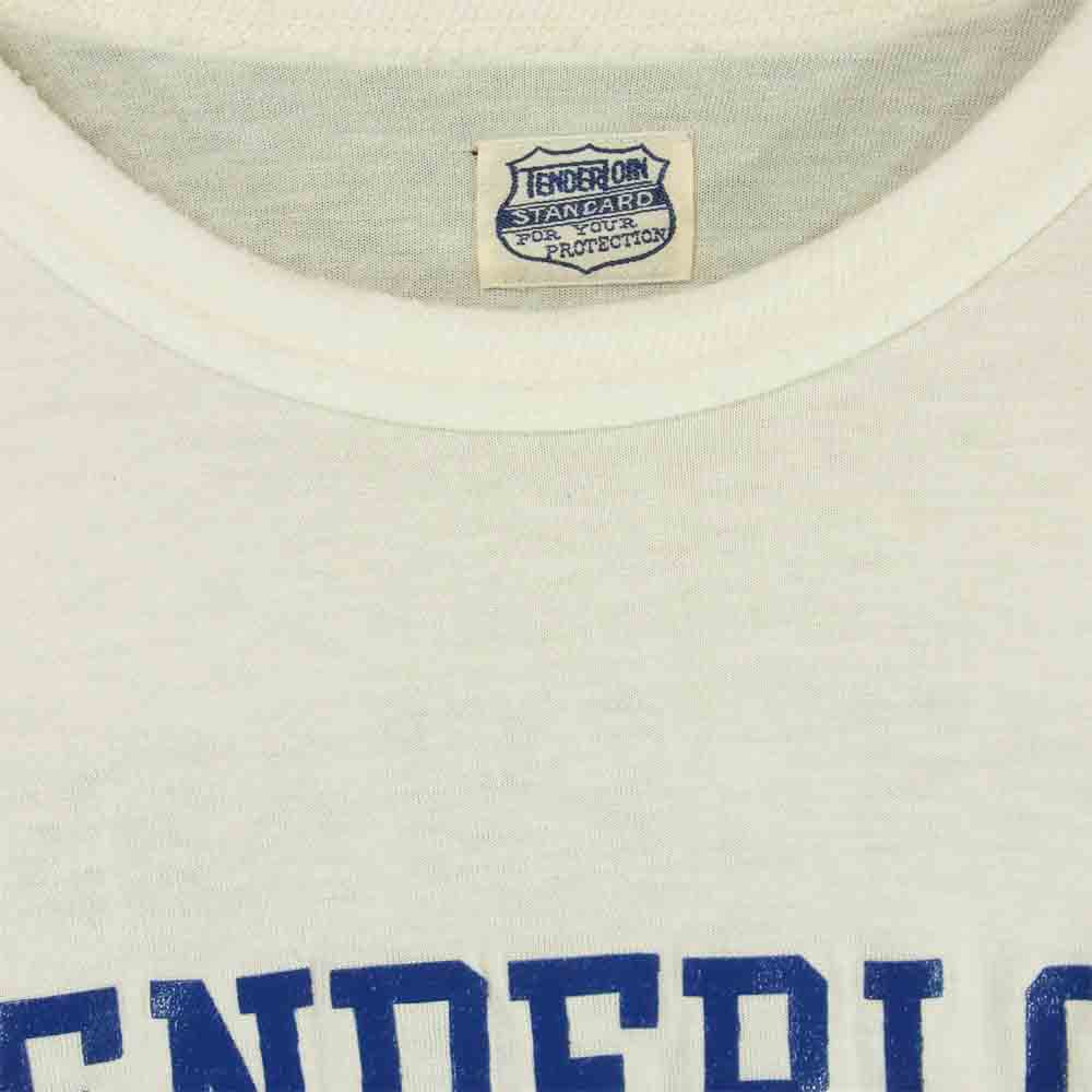 TENDERLOIN テンダーロイン T-NEL 3/4 長袖 Tシャツ レーヨン コットン 日本製 オフホワイト系 M【中古】