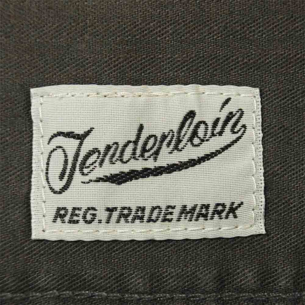 TENDERLOIN テンダーロイン T-G.S SHT HB 長袖 シャツ コットン 日本製 グレー系 M【中古】