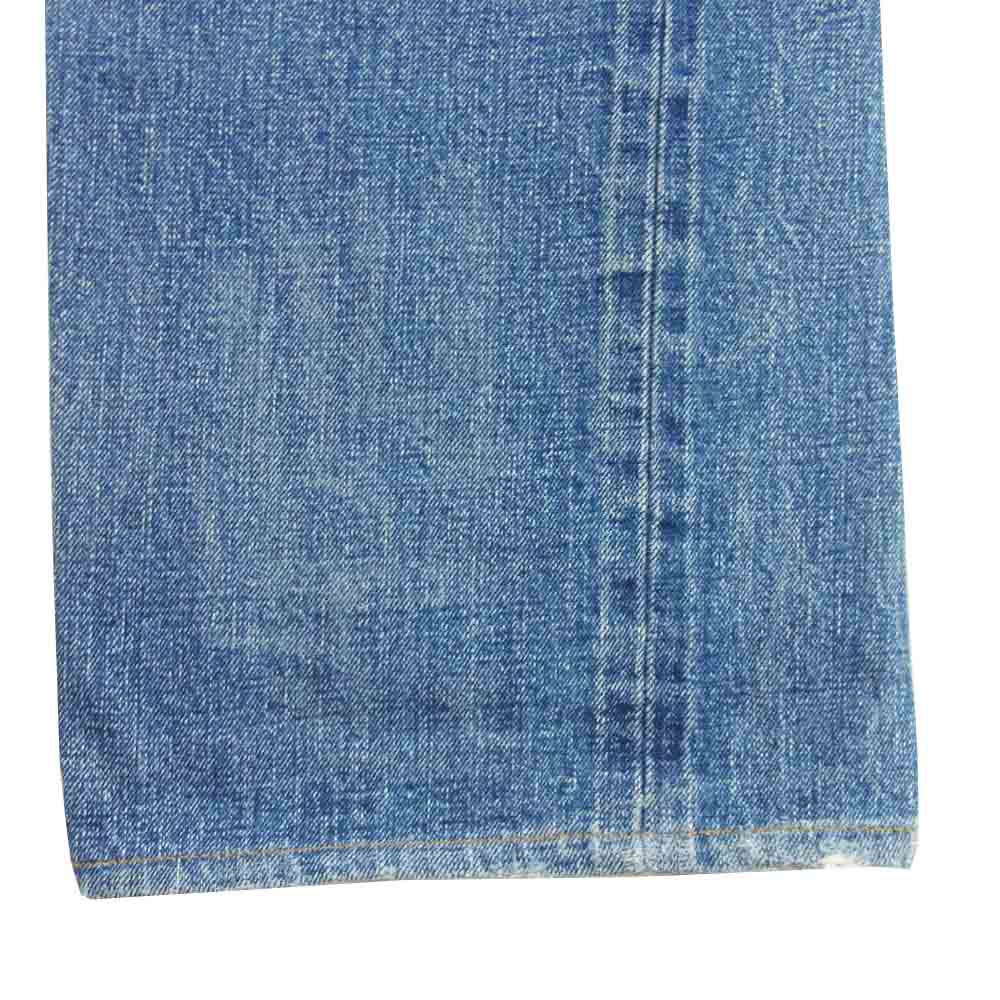 TENDERLOIN テンダーロイン T-RIDER E シンチバック ウォッシュ加工 デニムパンツ インディゴブルー系 34【中古】