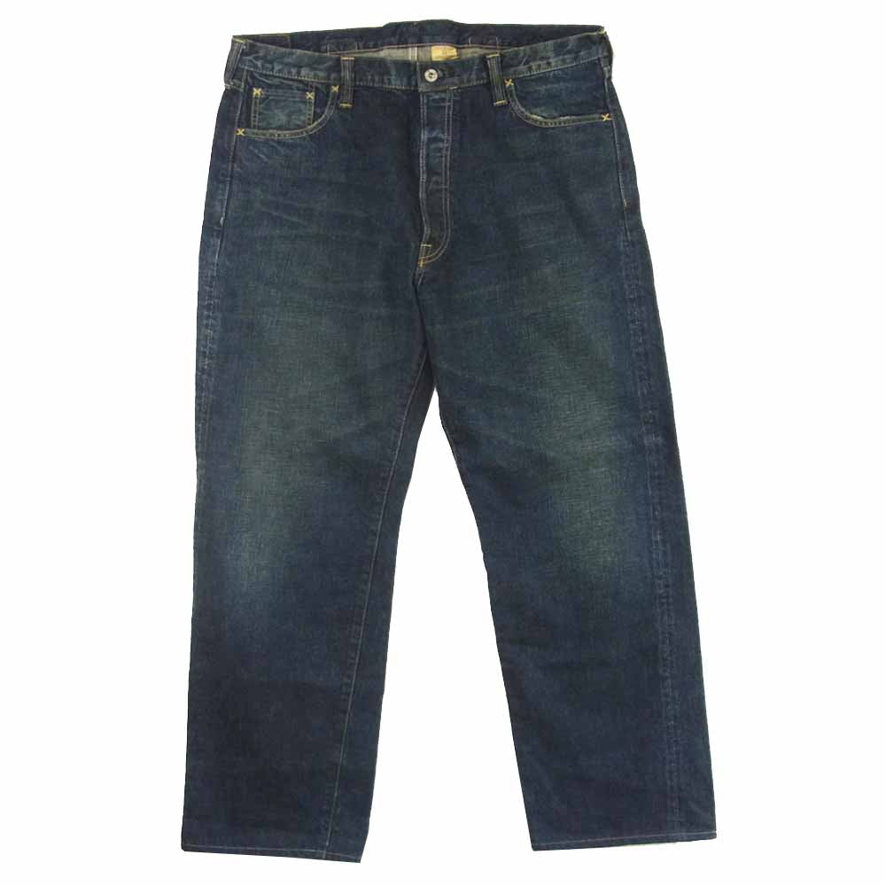 TENDERLOIN テンダーロイン T-RIDER E シンチバック デニムパンツ コットン インディゴブルー系 36【中古】