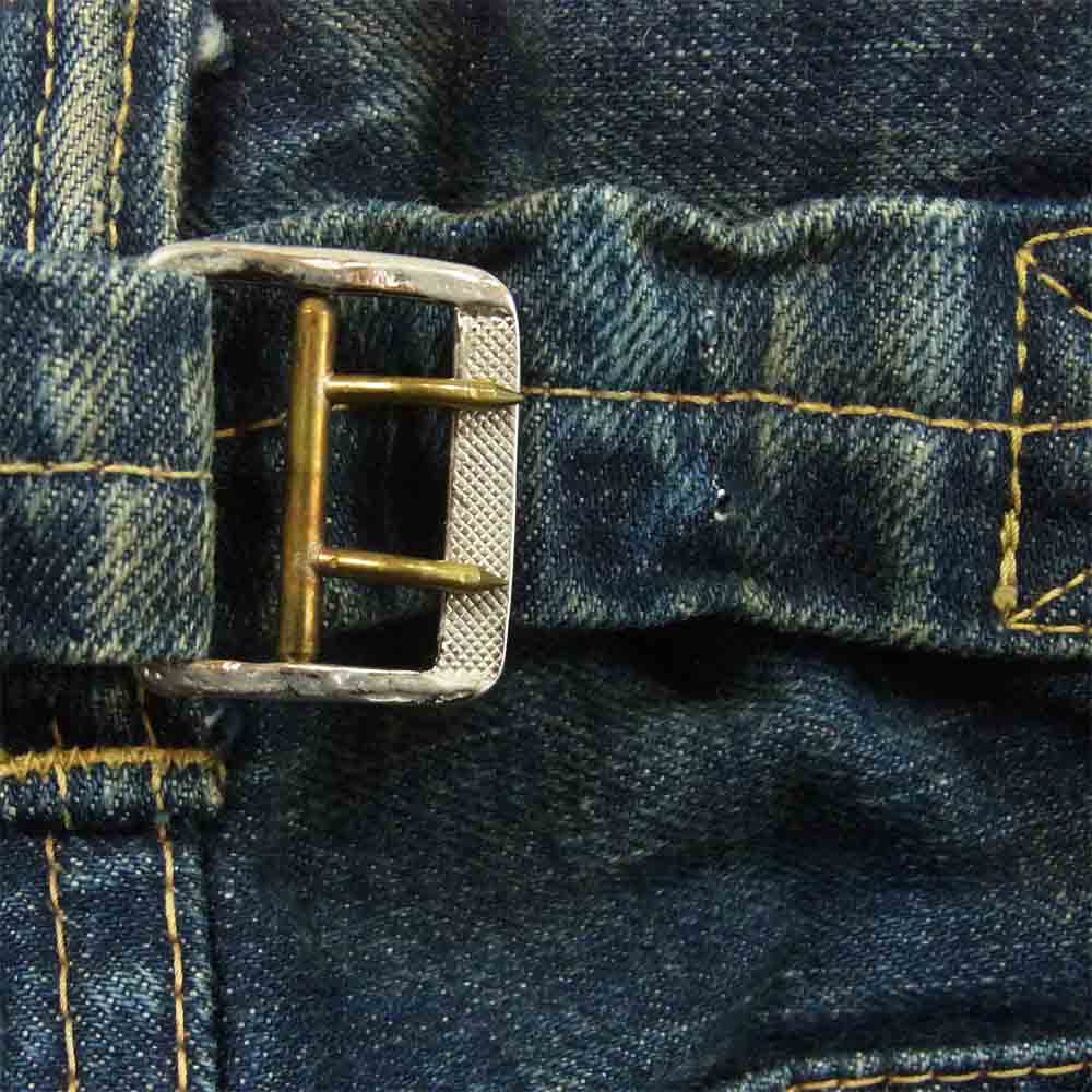 TENDERLOIN テンダーロイン T-RIDER E シンチバック デニムパンツ コットン インディゴブルー系 36【中古】