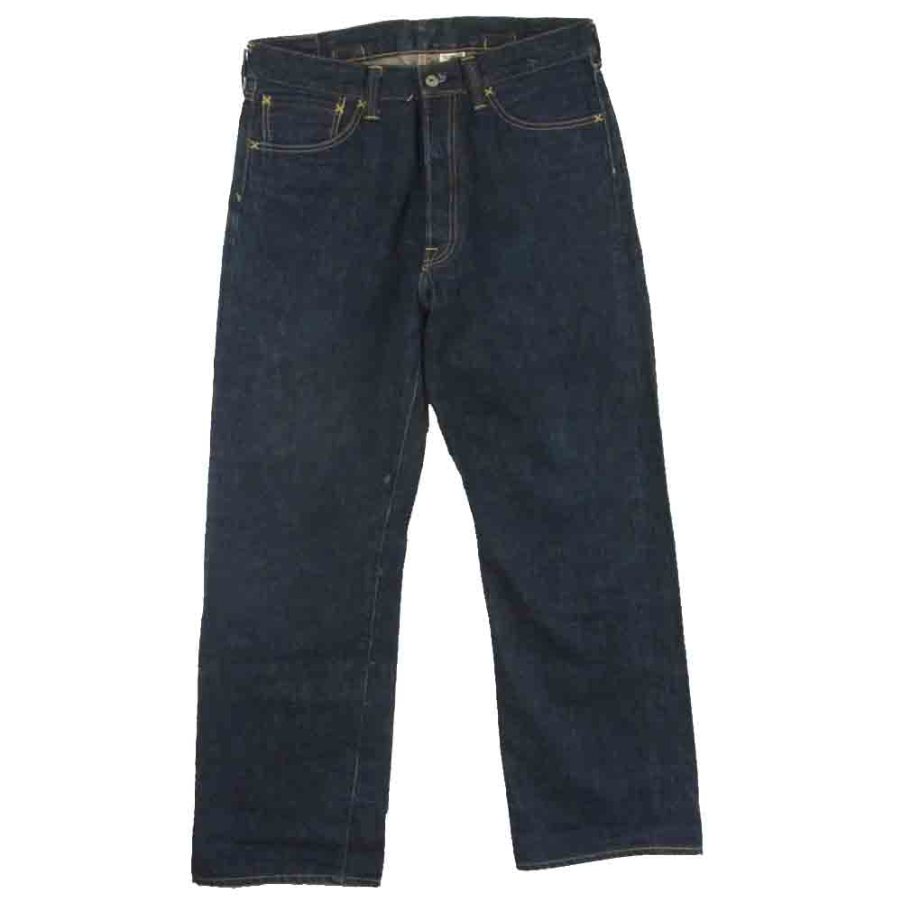 TENDERLOIN テンダーロイン T-RIDER E シンチバック デニムパンツ インディゴブルー系 34【中古】