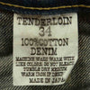 TENDERLOIN テンダーロイン T-RIDER E シンチバック デニムパンツ インディゴブルー系 34【中古】